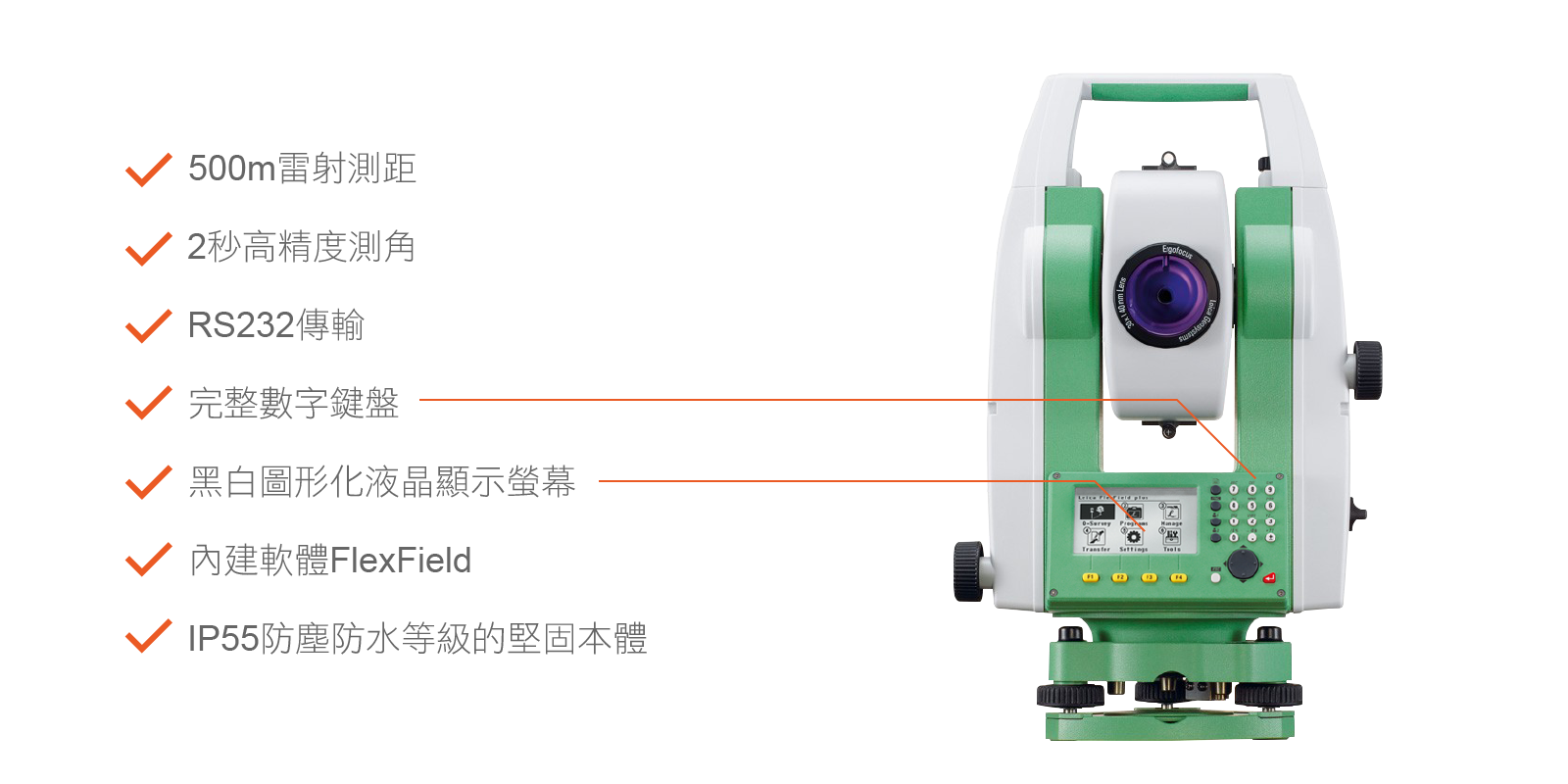Leica FlexLine TS02 Plus